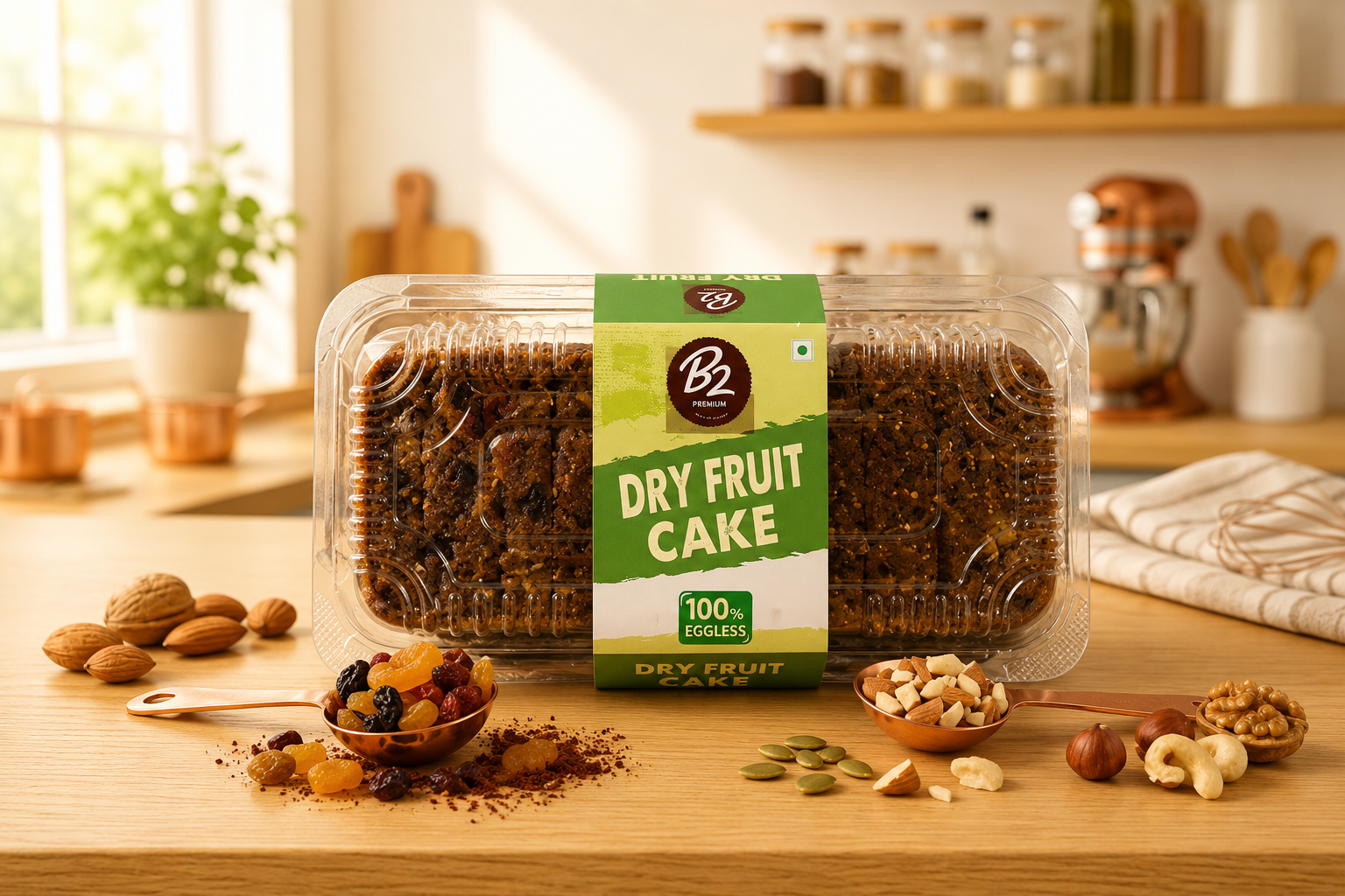 B2 Premium Quality Dry Fruits Cake